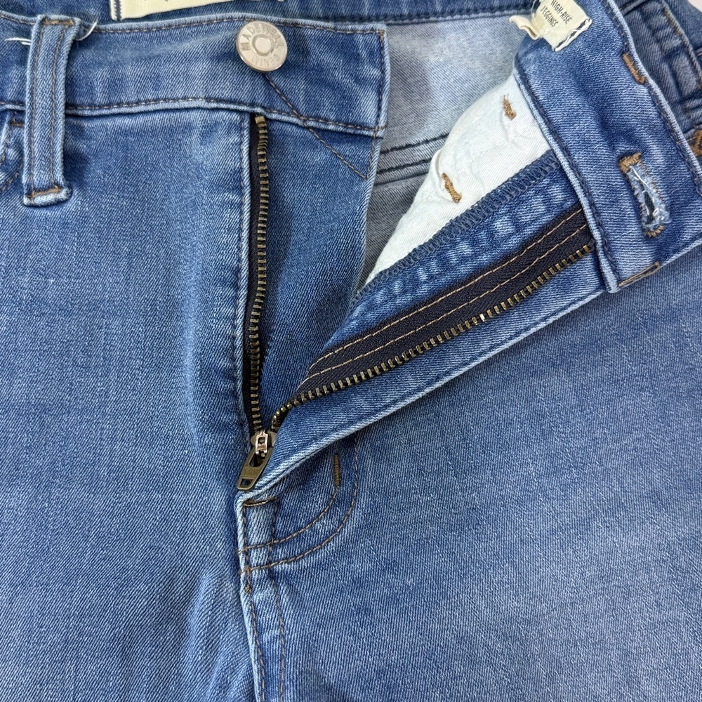 Madewell Light Blue Denim Jeans 10” High Rise Jeggings - Picture 9 of 14
